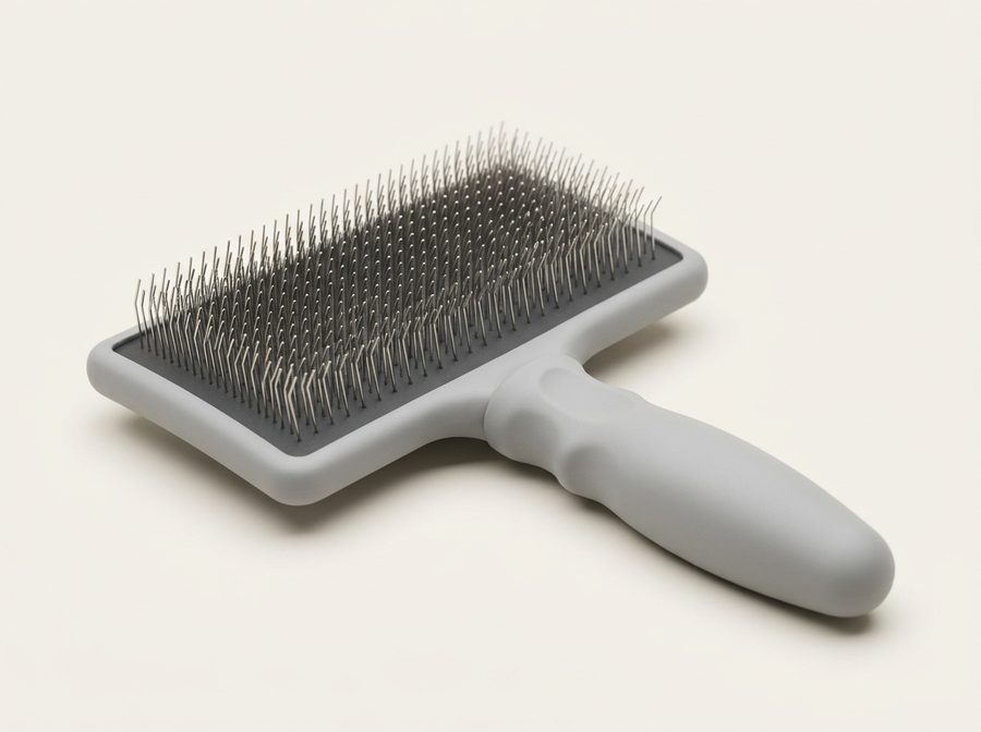 Une brosse démêlante pour poil long
